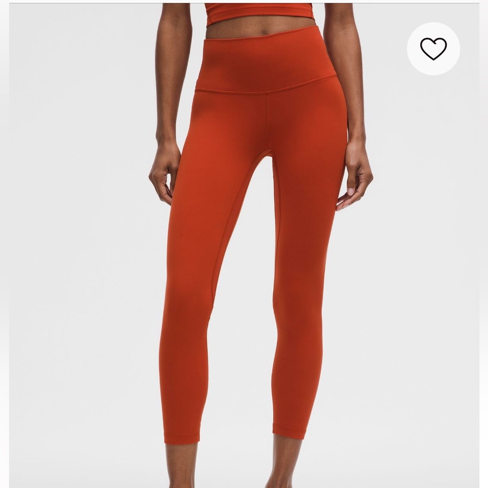 Lululemon High Rise Align Leggings sz4 in Autumn Rust